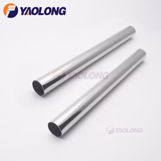 Fast Delivery 38mm Diameter Grade 304 Mirror Polished Stainless Steel Pipe for Railing Handrail